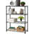 Four-Tier Metal Rack (Black)