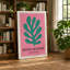 Matisse in Teal Modern - Wrapped Canvas-1513320530-1513320488