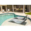Chaise longue pour piscine de 0 à 9 po d'eau-573417832