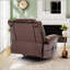 Fauteuil inclinable de massage en cuir respirant-974486911
