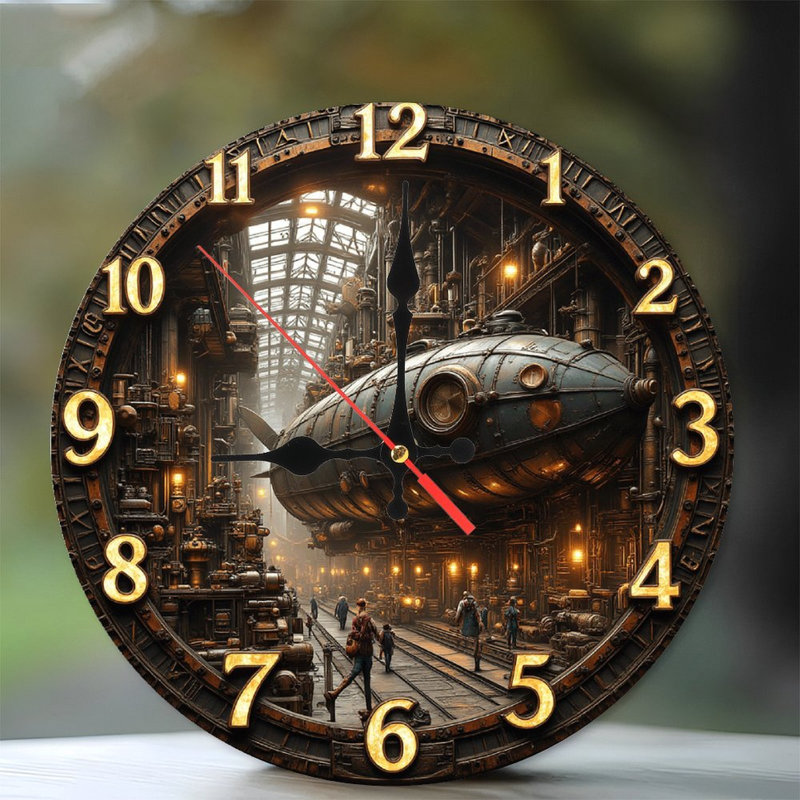 Horloge murale Steampunk