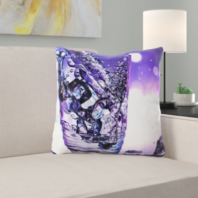 Water Throw Pillow