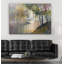 « réflexions et souvenirs », impression sur toile-32484042