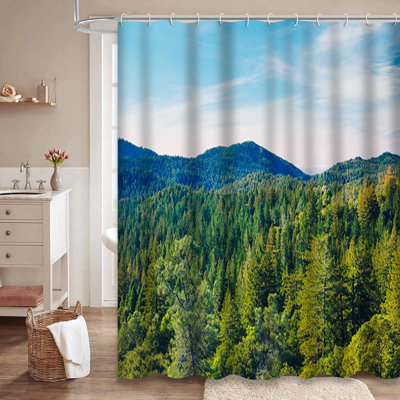 Rideau de douche Forest Tree