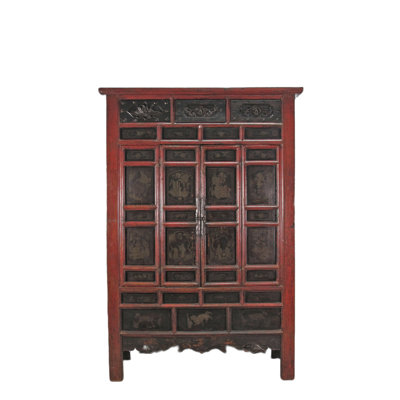 2 - Door Solid Wood Armoire