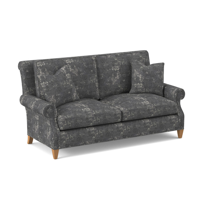Library Sofa, Amber, Elise Harbor 100% Polyester