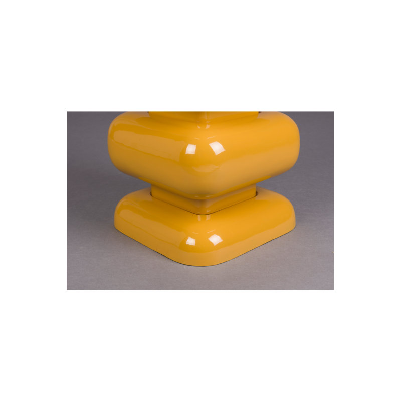Stubby Accent Stool, Yellow