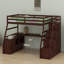 Lit mezzanine avec tiroirs, tablettes et bureau-88010932-75856167