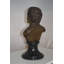 Janicki Frederic Francois Chopin Bust Bronze Statue -  Size: 12"L x 8"W x 21"H.