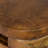 Solid Wood Layered Drum Accent End Table