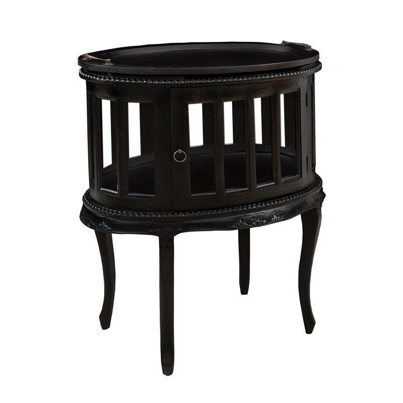 Boalsburg Solid Wood Tray Top End Table