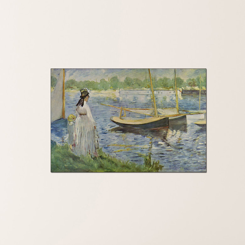 Edouard Manet - Wrapped Canvas Painting, 60cm H x 90cm W x 1.8cm D