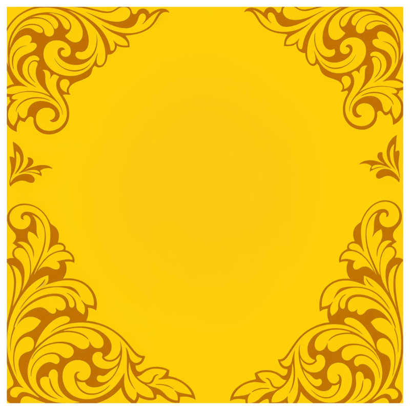 Rideaux de douche à motif de coin jaune très long, 70in W x 84in H