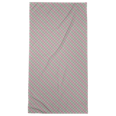 Serviette de bain géométrique katelyn elizabeth