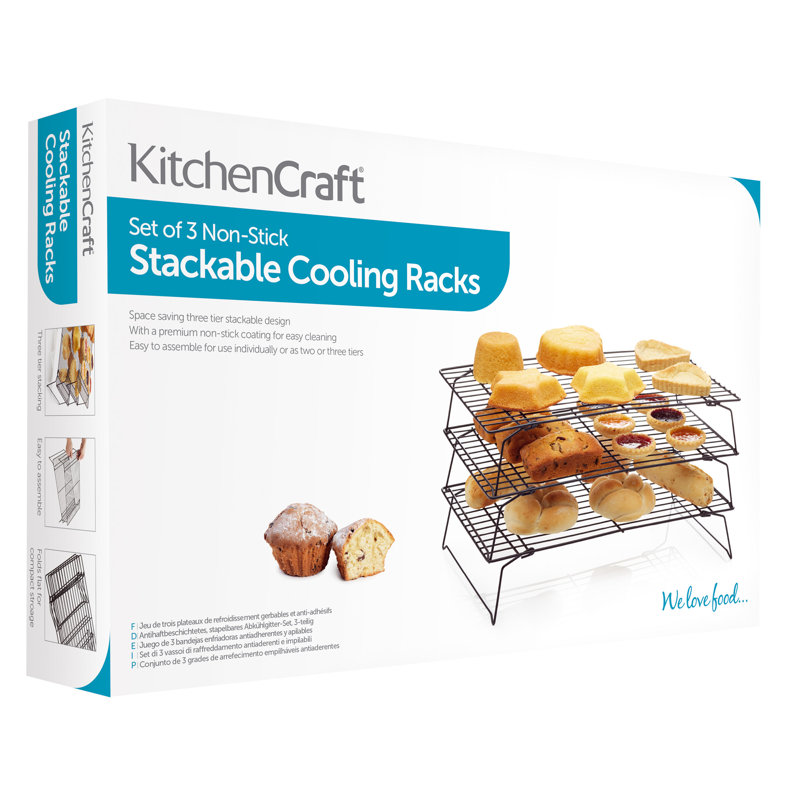 Non Stick Three Tier Cooling Rack