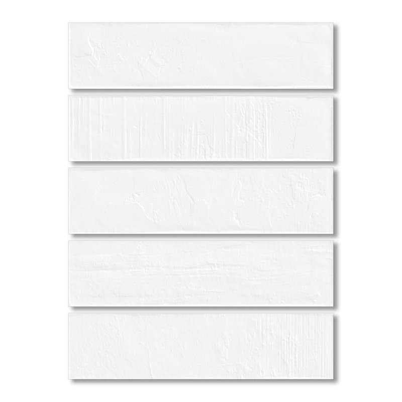 Passe-partout 3 po blanc Encore x 12 po Carrelage mural Subway