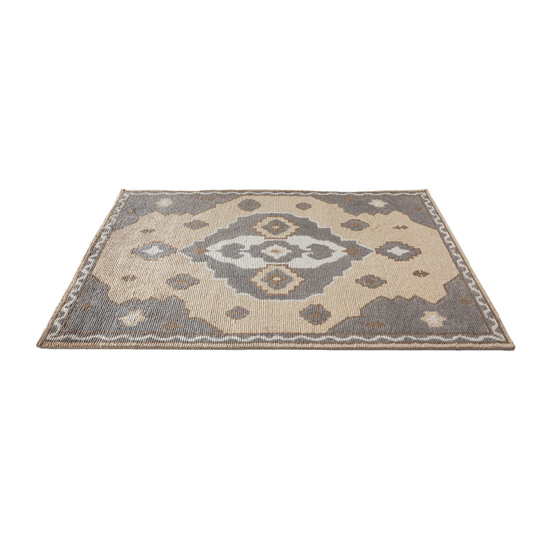 Hand Tufted Wool Oriental Area Rug in Gray/Brown, Rectangle 12' x 15'