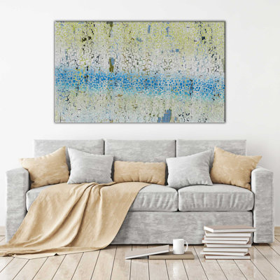 « illusion b », reproduction d’impression sur toile tendue