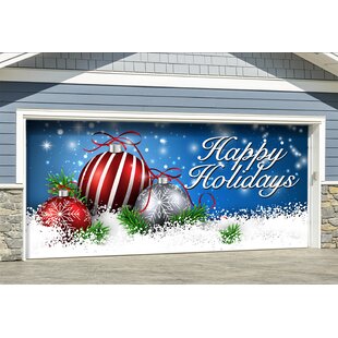 Garage Door Christmas Decor | Wayfair