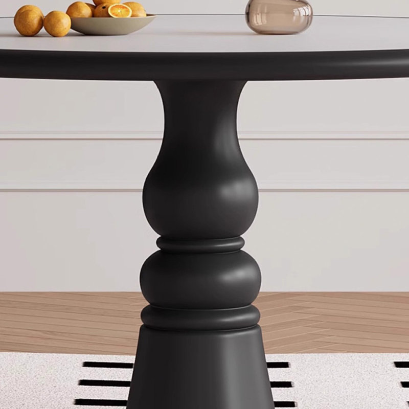 Table de salle à manger rétro vintage,  H 29,52 po x L 43,3 po x l 43,3 po