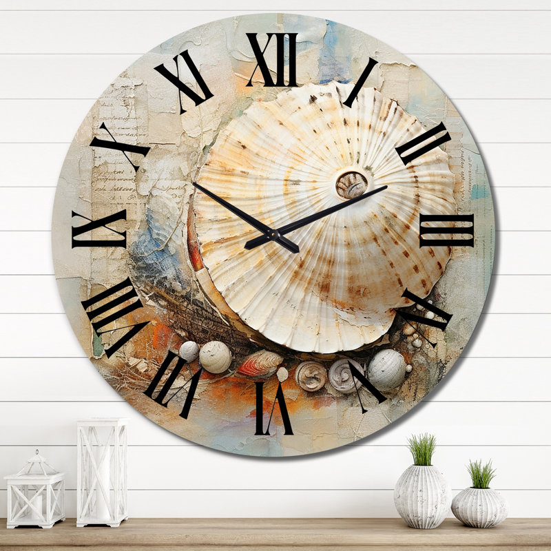 Horloge murale en métal Yamna, Très grand
