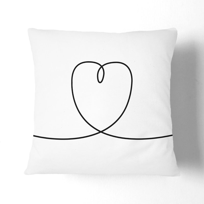Sweet Dream V2 Typography Square Throw Cushion, 55cm H x 55cm W x 20cm D
