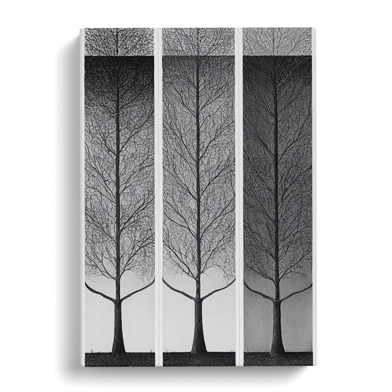 Pear Tree Gothic - Wrapped Canvas, 50cm H x 35cm W x 3cm D