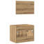 Vanity & Mirror Set Bathroom Suite with-1718208367