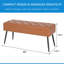Dorly 38" Upholstered Bedroom Bench-1829251564