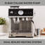Machine à espresso Kenmore Elite - Machine à café semi-automatique avec bourreur automatique
