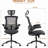 Office Computer Desk Chair,Adjustable Headrest