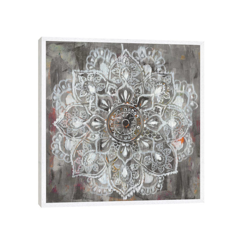 Danhui Nai - Print on Canvas, 66.04 cm H x 66.04 cm W, White Floater Framed