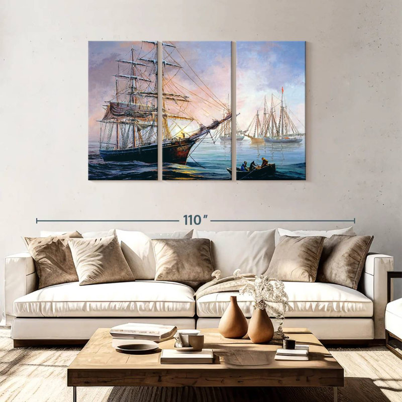 Mehar Nobility At Bay, 48" H x 74" W