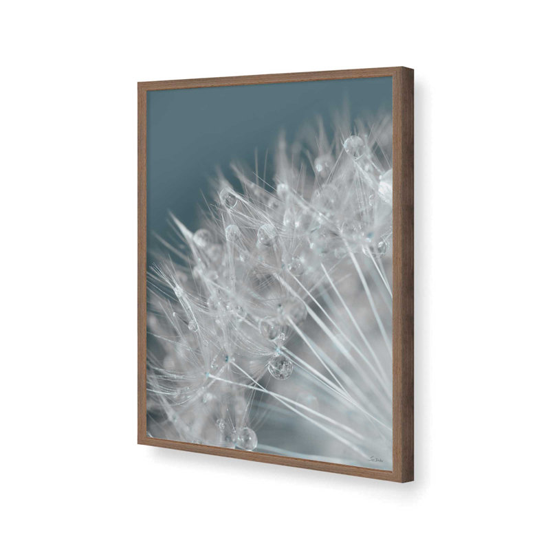 «Droplet in Time III» par Lori Deiter, reproduction d'art, 36 W x 48 H, Brown, Framed Print