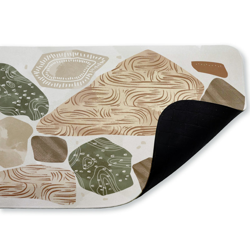 Tapis de sol anti-fatigue Earthy Stones, Earthy Stones Pattern