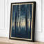 Quiet Northern Forest Japandi - Wrapped Canvas-1968518309-1968518317
