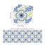 Gass 15cm W x 15cm L Vinyl Peel and Stick Mosaic Tile