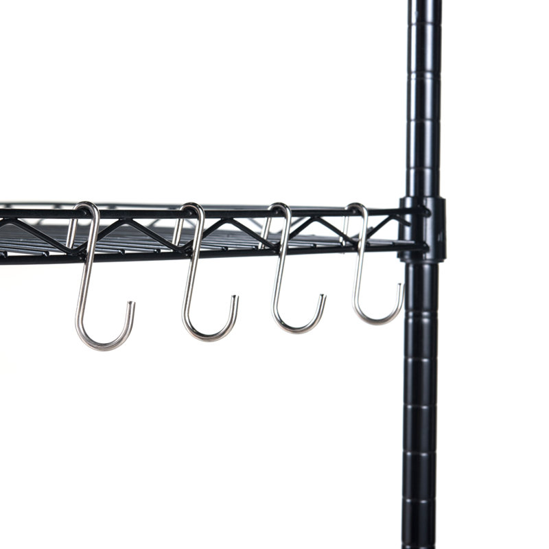 Support de rangement en acier au carbone à assemblage variable, H 59,06 po x l 23,62 po x P 12,6 po