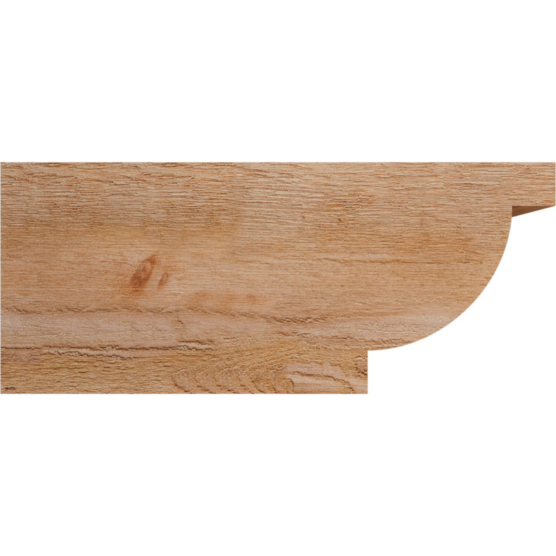 Alpine Rough Sawn, Cèdre rouge, H 10 po x l 24 po x P 6 po