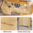 60" Executive Office Desk with 7 Drawers