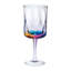 Verres à vin en plastique Rainbow Diamond