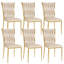 Ensemble de chaises de salle à manger en velours - Chaises de salle à manger tissées avec pieds en métal - Chaise d'appoint rembourrée moderne pour salle à manger, cuisine, meuble-lavabo et salon-2102327083-2112837053-2112837043