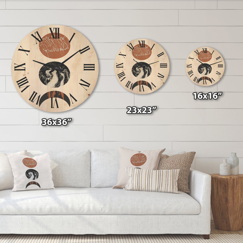 Horloge murale Shapes, Grand