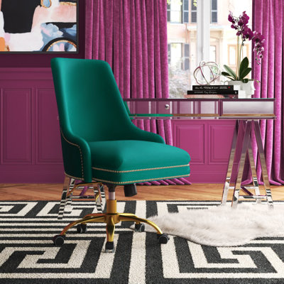 Chaise de travail inclinable et pivotante Clyde