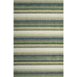 Jazzy Handmade Wool Green/Yellow Rug