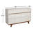 Lamar 56" W Solid and Manufactured Wood 7-Drawer Dresser