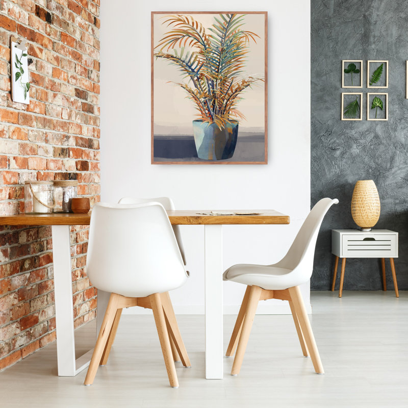 Large Green Botanical Canvas Art Print