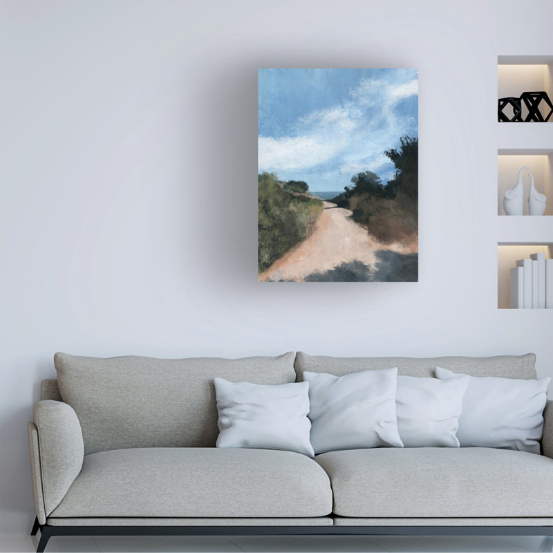 Œuvre sur toile, Bolins, H 19 po x l 14 po