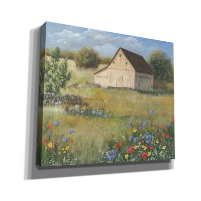 'Country Wildflowers I' by Pam Britton, Canvas Wall Art