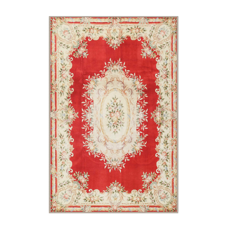 Geof Oriental Indoor Rug, Rectangle 5' x 7'